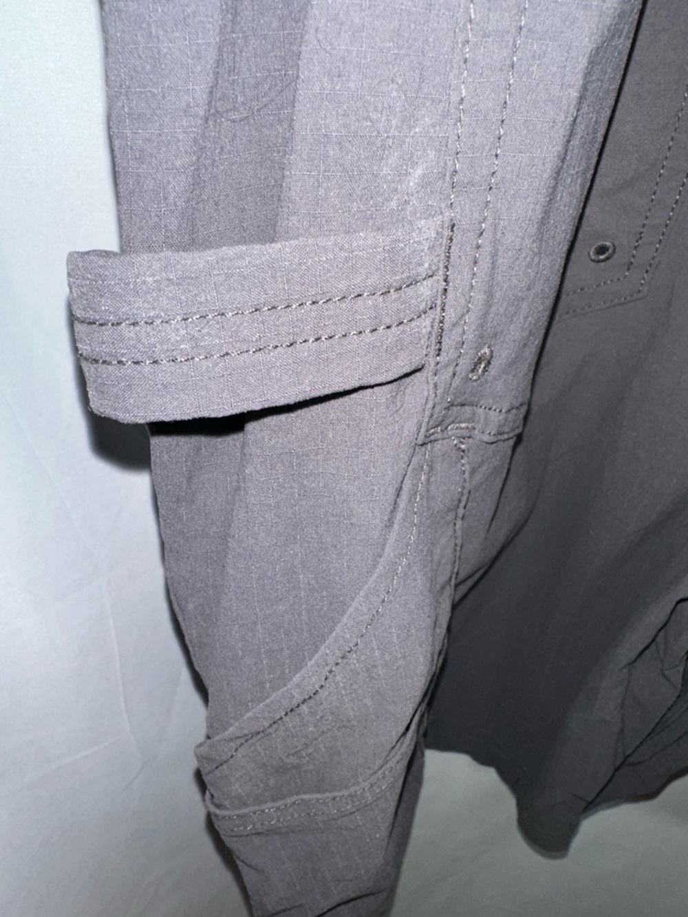 Gray Utility Short Overalls - Picture 11 of 14